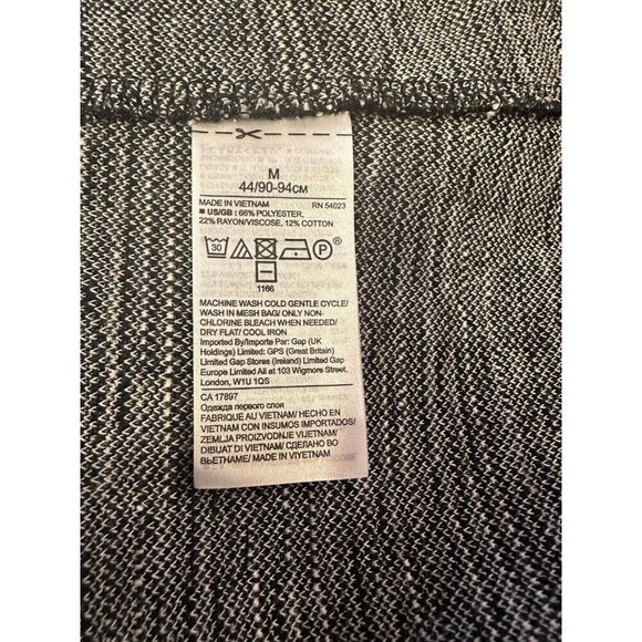 NWT Women's Banana Republic Size Med Sleeveless Boucle Shell Top Tweed Fringe - Picture 7 of 9